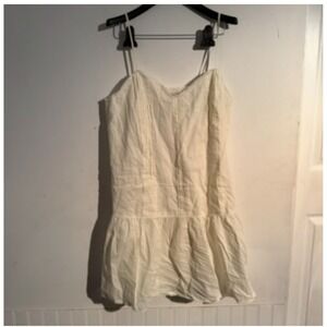 Joie Trinity Mini Dress Boho Cottagecore Spaghetti Strap Retail $248 NWT